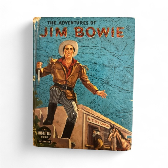 Other - The Adventures of Jim Bowie Book Vintage 1958